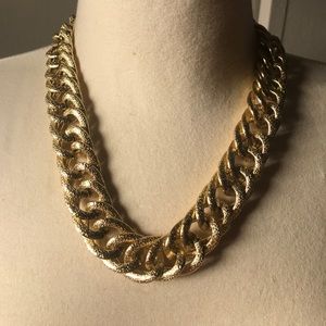 Gold Link Sugardust Chain Necklace